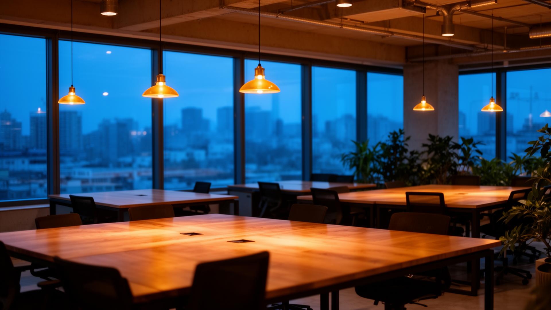 A bank operations floor with teams at multiple monitors